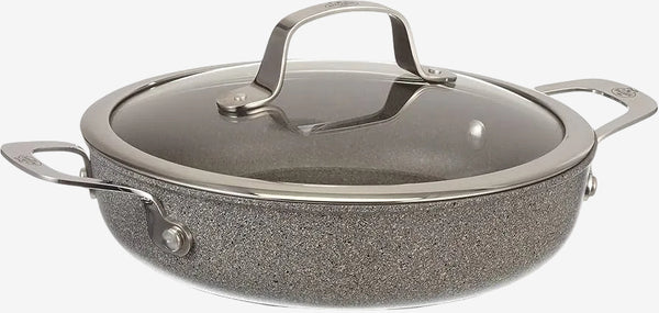 Tigan Ballarini Salina 24 cm 2 doreza me kapak gri