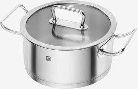 Tenxhere Zwilling Pro 20 cm me kapak inox