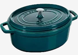 Tenxhere Staub 31 cm me kapak ovale benzin 3272341031372