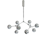 Drop Chandelier Globe, Mini - Chrome (5m)