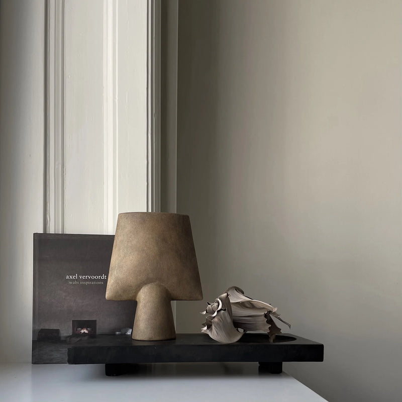 Sphere Vase Square Mini Ocher