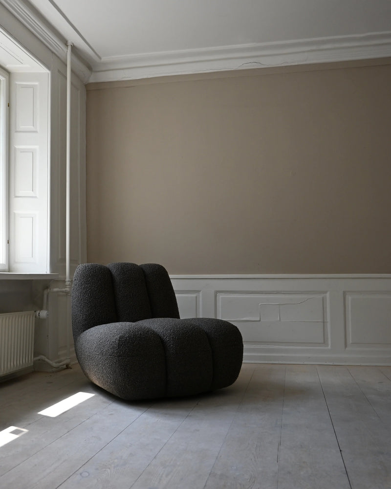 Toe Chair Flat Deep Taupe (A2635)
