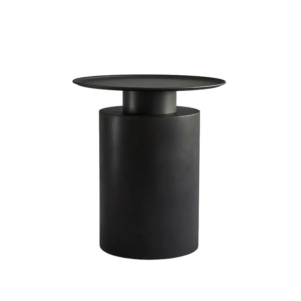 Pillar Table, Tall - Burned Black