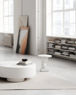 Artist Side Table Bone White