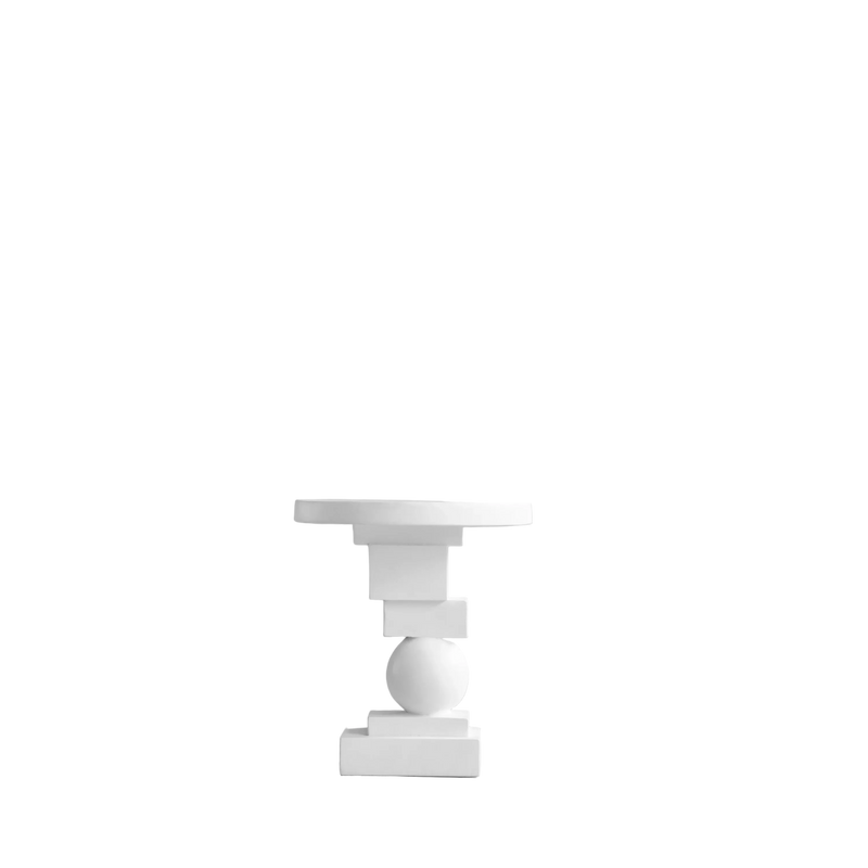Artist Side Table Bone White