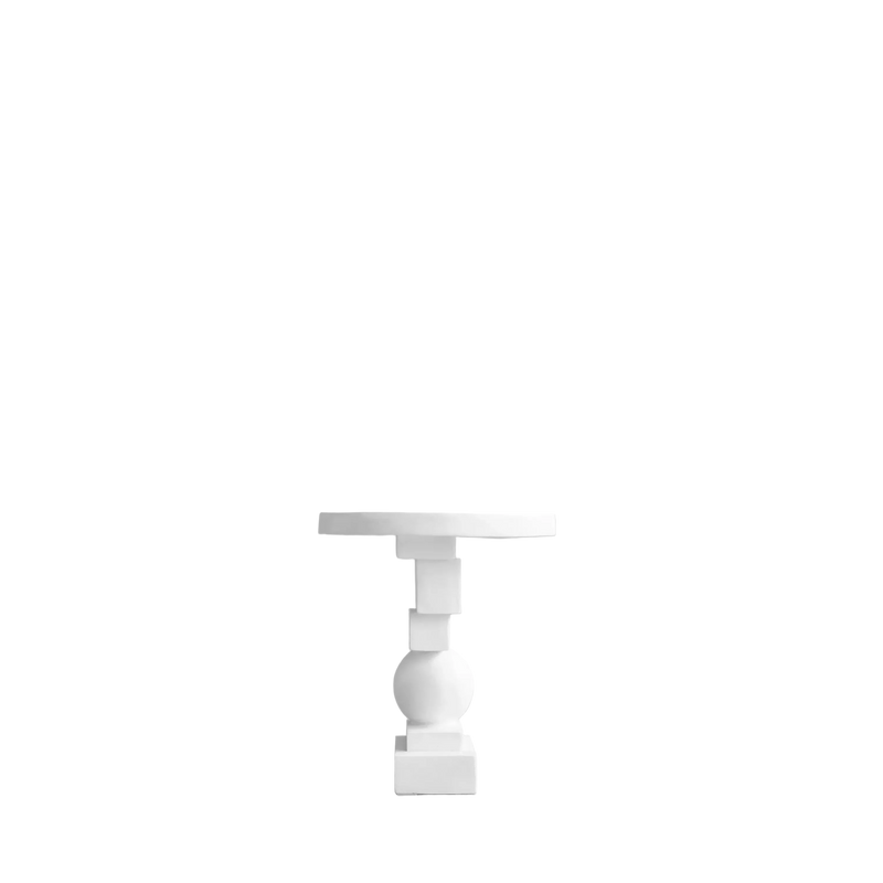 Artist Side Table Bone White