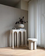 Bow Console Birch