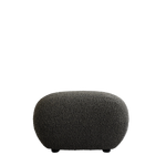 Toe Ottoman Deep Taupe