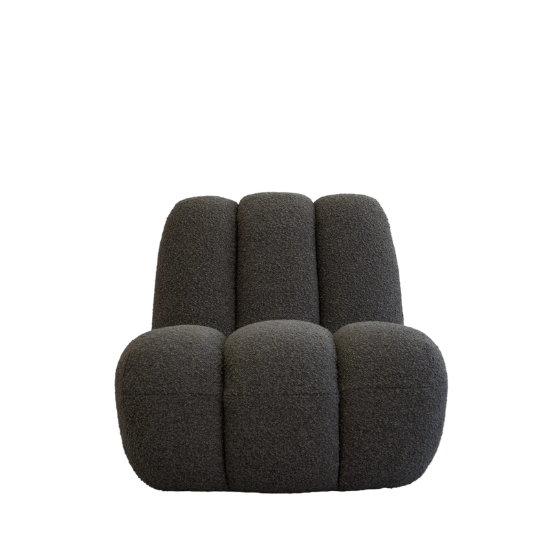Toe Chair Flat Deep Taupe (A2635)