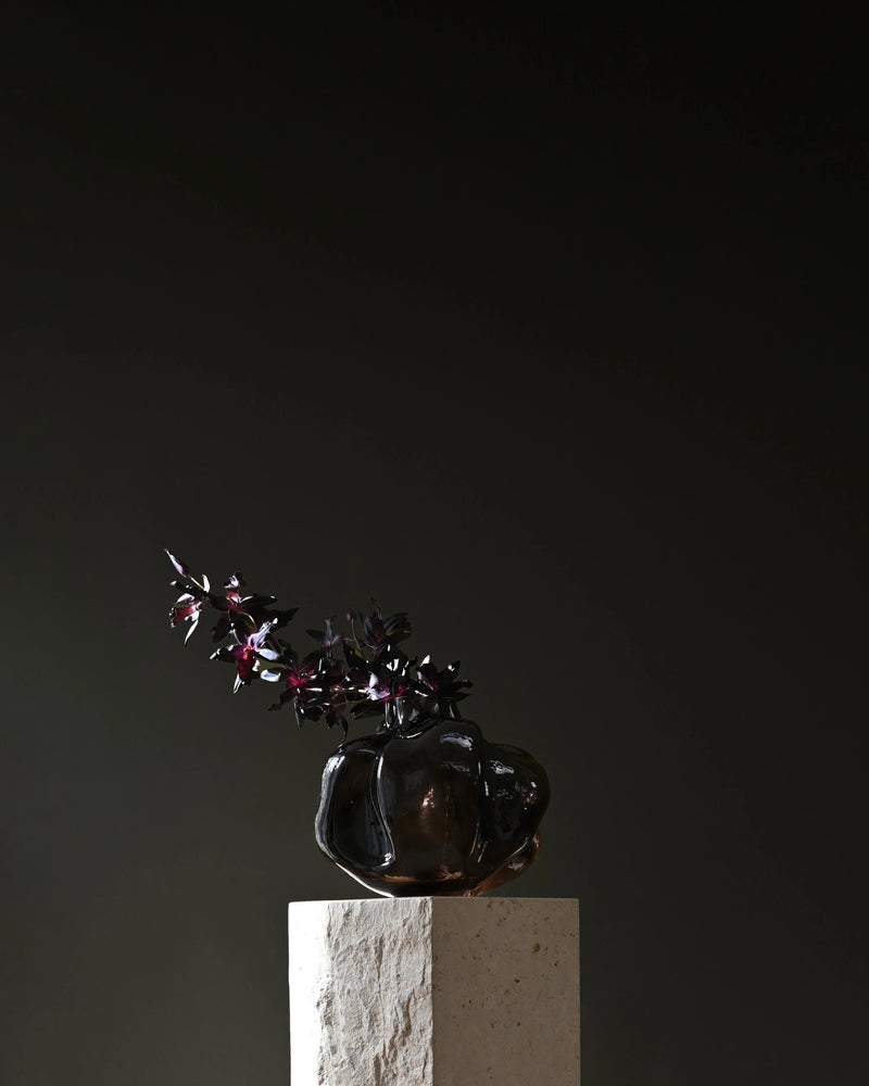 Wabi Vase Medio - Smoked Forest