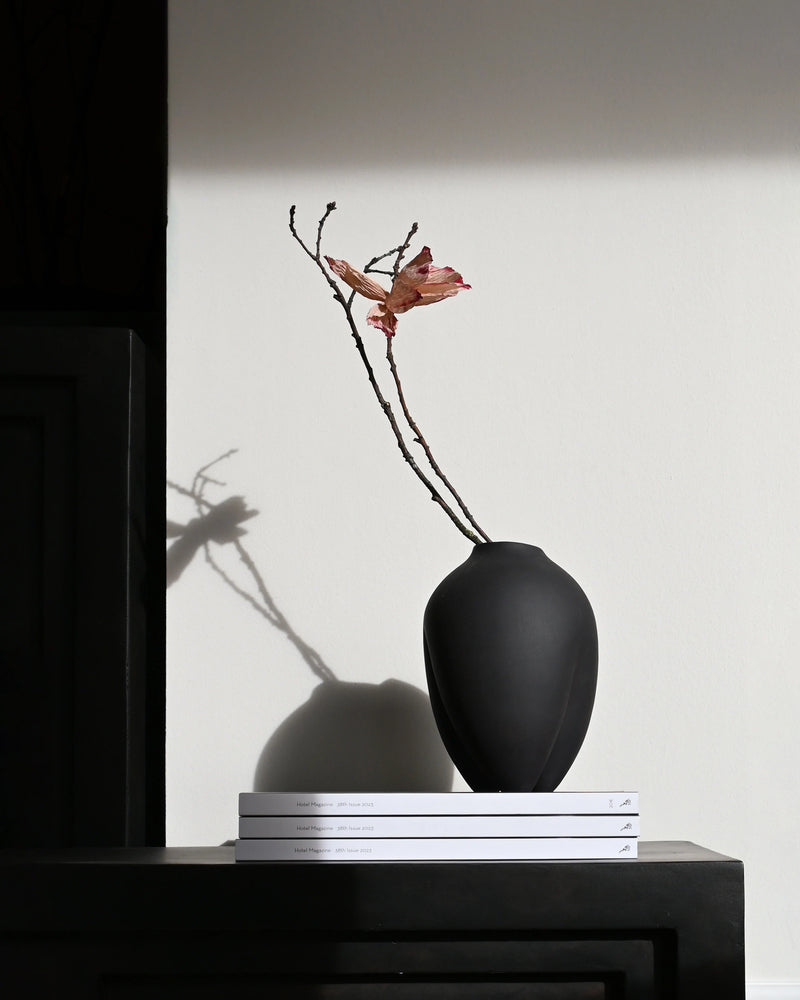 Sumo Vase Slim Petit - Coffee