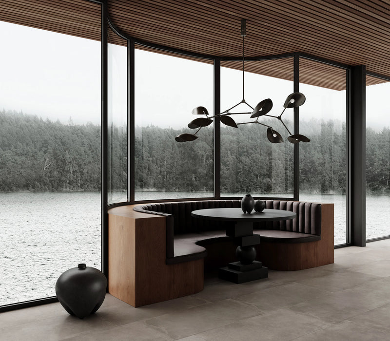 Sumo Vase Slim Petit - Coffee