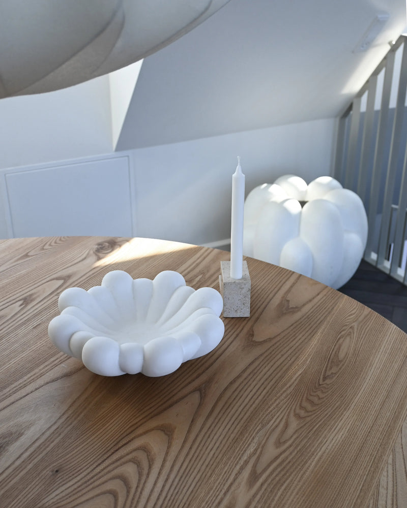 Bloom Tray Medio - Bone White