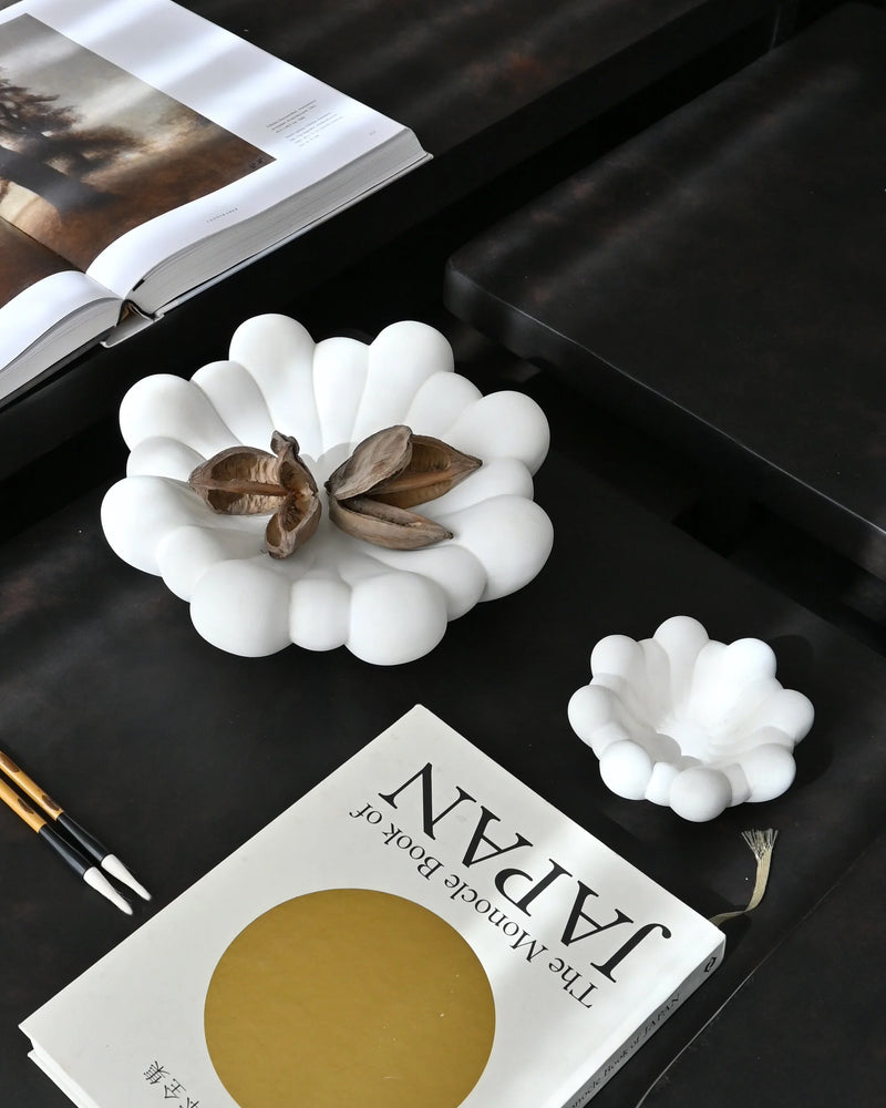 Bloom Tray Medio - Bone White