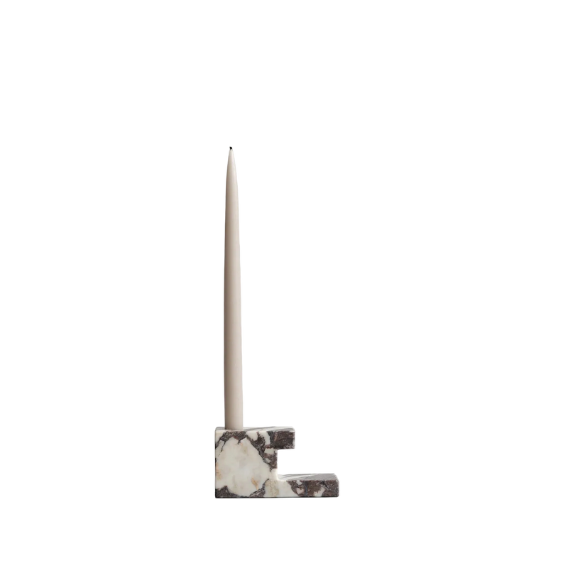 Brick Lamp Low Calacatta