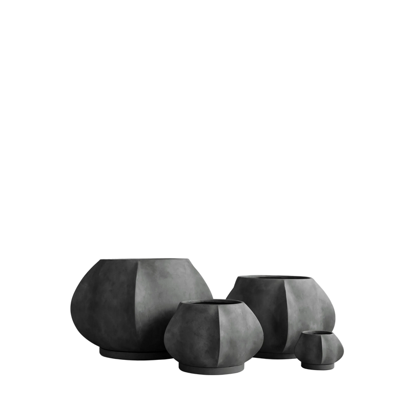 Arket Plant Pot Mini - Dark Grey
