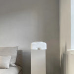 Cobra Vase Fat Medio Bubble White