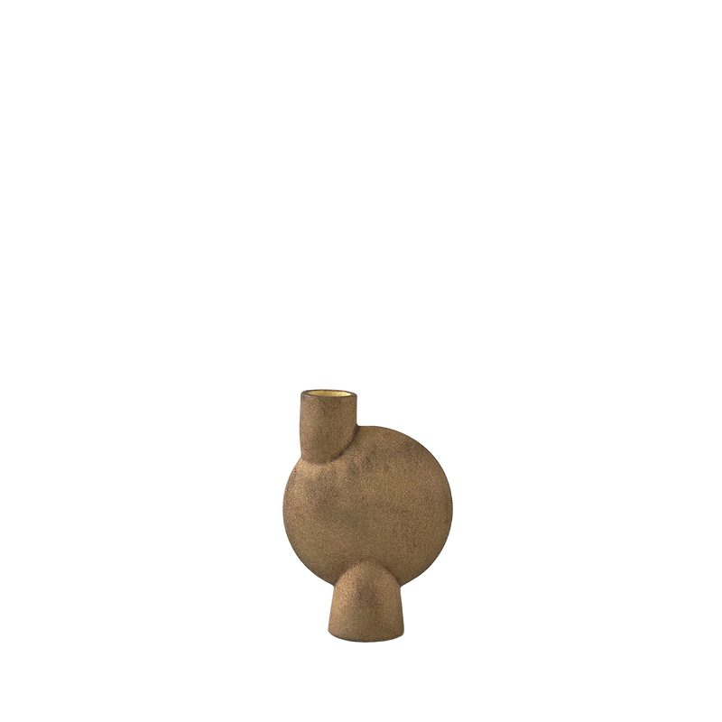 Sphere Vase Bubl Medio Ocher