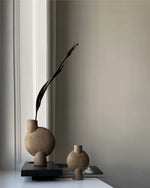 Sphere Vase Bubl Medio Ocher
