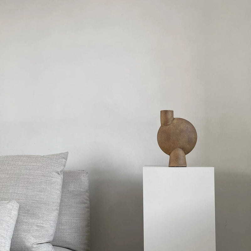 Sphere Vase Bubl Medio Ocher