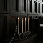 Tube Candle Holder Big Coffee