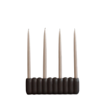 Tube Candle Holder Big Coffee