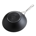 Tigan Ballarini Alba 30 cm wok zeze/inox Ind-Er