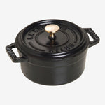 Tenxhere Staub La cocotte 10 cm me kapak e zeze Zwilling Ballarini Italia S.R.L