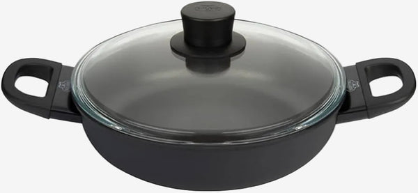 Tigan Ballarini Alba 28 cm I thelle me kapak zeze/inox