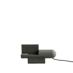 Brutalist Table Lamp Grey