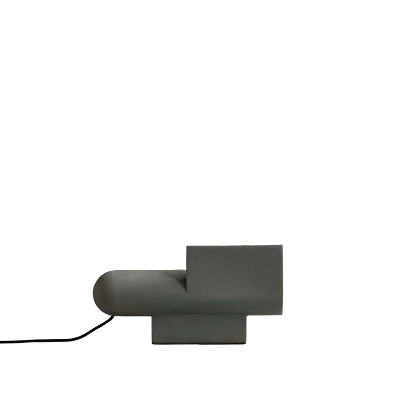 Brutalist Table Lamp Grey