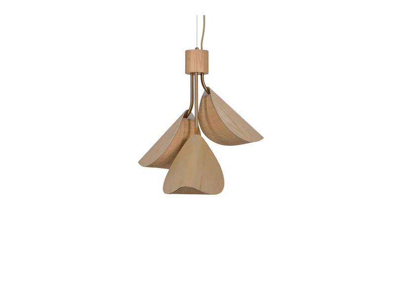 LYS S wood pendant lamp Forestier