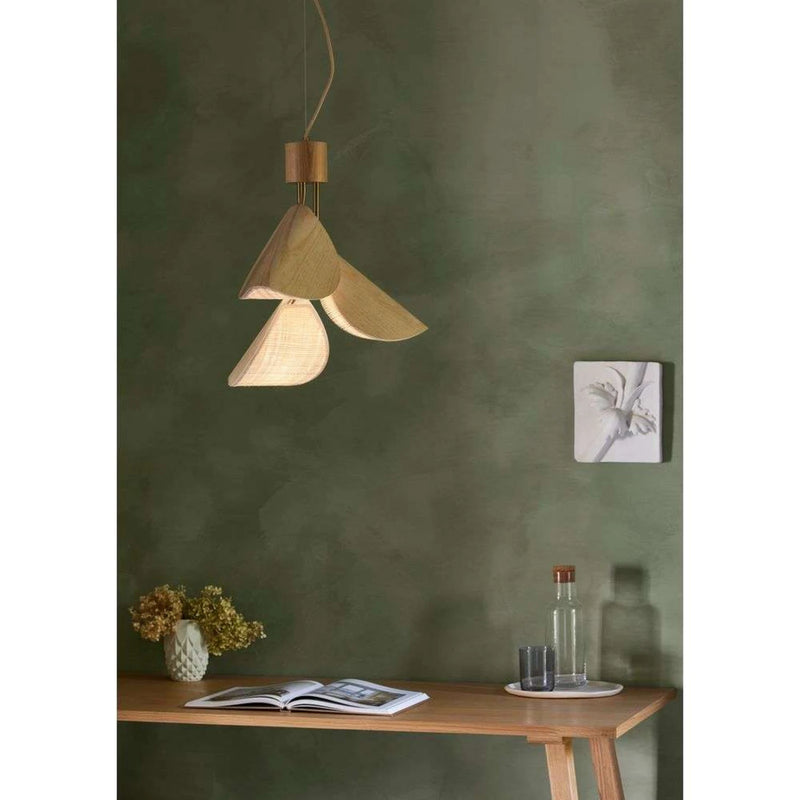 LYS S wood pendant lamp Forestier