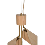LYS S wood pendant lamp Forestier