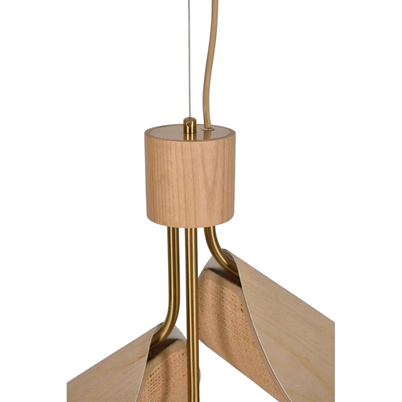 LYS S wood pendant lamp Forestier