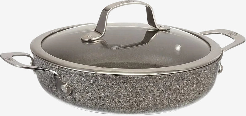 Tigan Ballarini Salina 24 cm 2 doreza me kapak gri