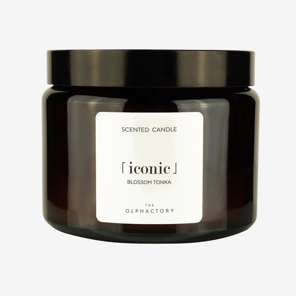 Qiri aromatik prej qelqi 360g, ikonik Blossom Tonka