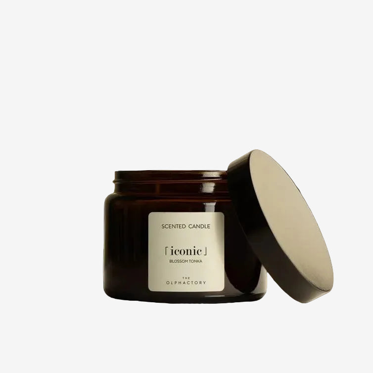 Qiri aromatik prej qelqi 360g, ikonik Blossom Tonka