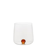 BILIA CALEIDO BICCHIERE TUMBLER AMBRA Ø.88x90mm. CL.44