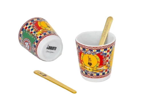 SET MOKA 2TZ + BICCH + PAL D&G