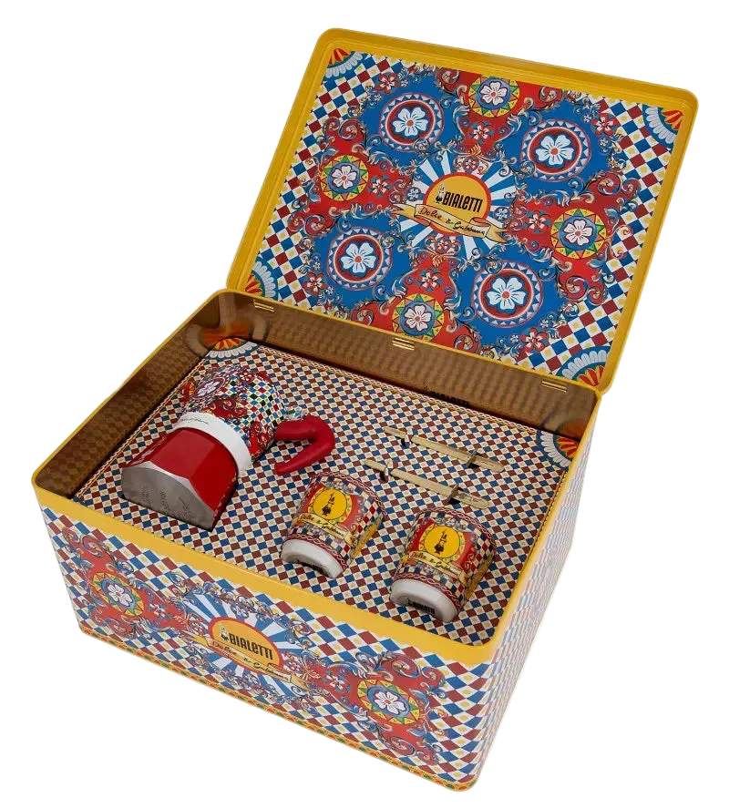 SET MOKA 2TZ + BICCH + PAL D&G