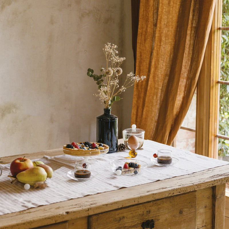 Bilia serving stand white