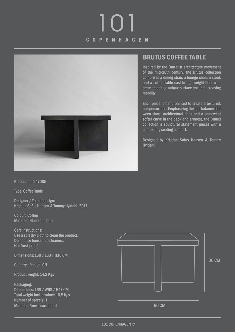 Brutus Coffee Table Coffee