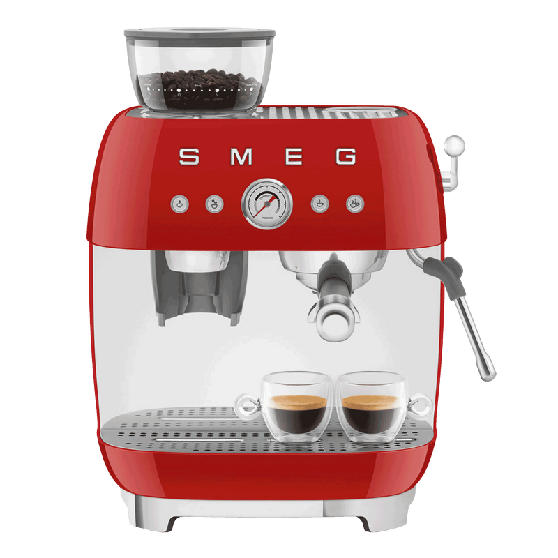 Smeg Manual Espresso Coffee Machine with built-in grinder Smeg Spa