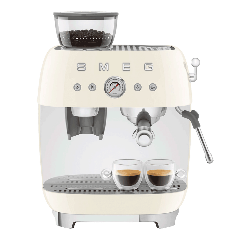 Smeg Manual Espresso Coffee Machine with built-in grinder Smeg Spa