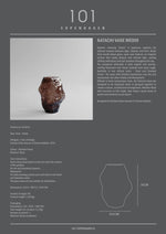 Katachi Vase Medio - Smoked Forest