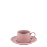 LEVANTE TAZZA CAFFE' Ø.65x45mm.  8 CL. CON PIATTINO Ø.125mm. - PORCELLANA - Zafferano S.R.L