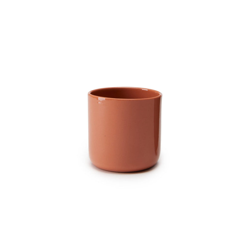 Cylindro L - Large glossy porcelain mug. Color ⌀ 8 H 7.5 cm Paola C Srl