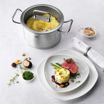 Tenxhere Zwilling Pro 20 cm me kapak inox