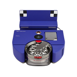 Robot Dyson vacuum blue/nickel